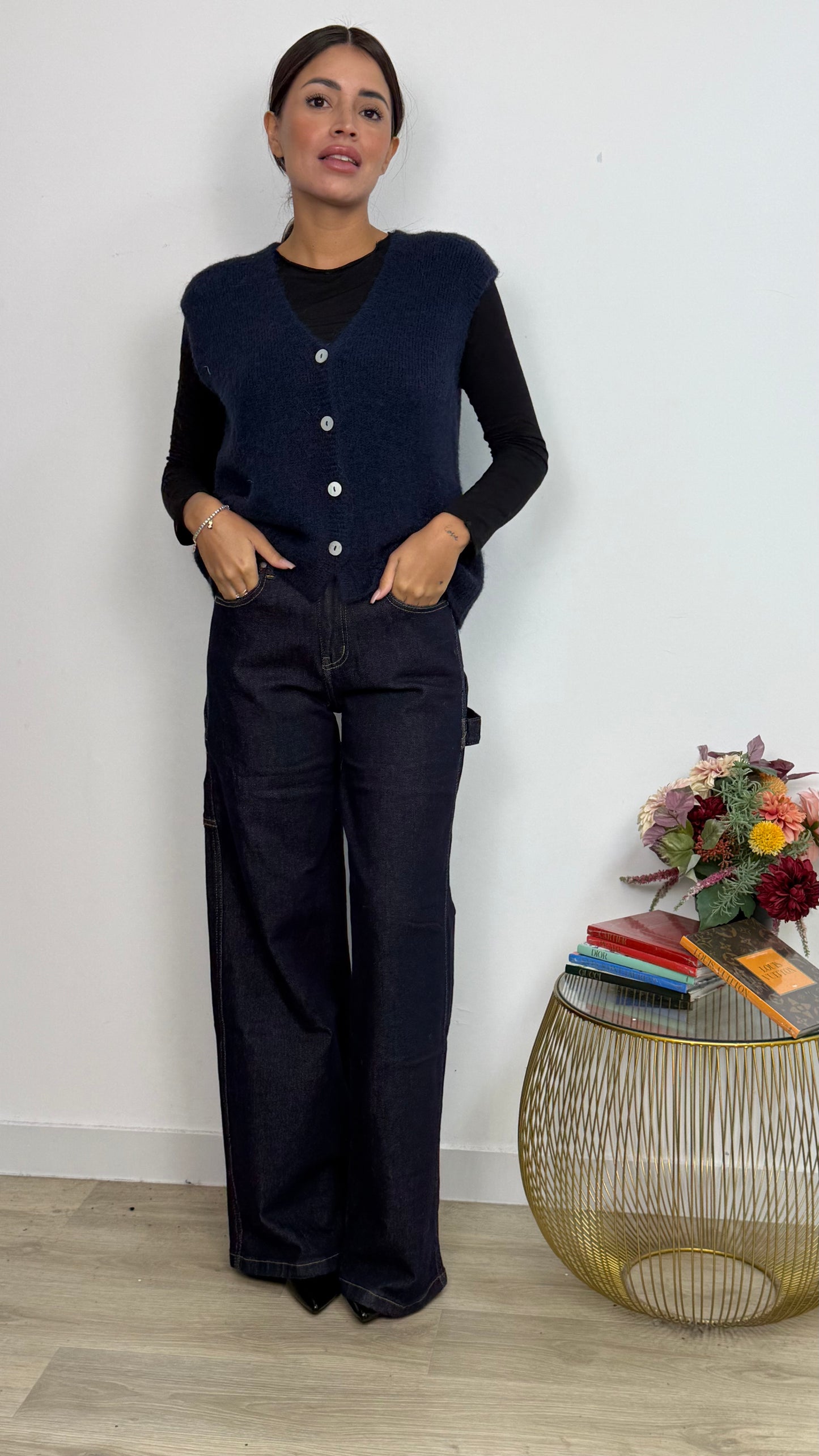 Jeans Denim con Gancio