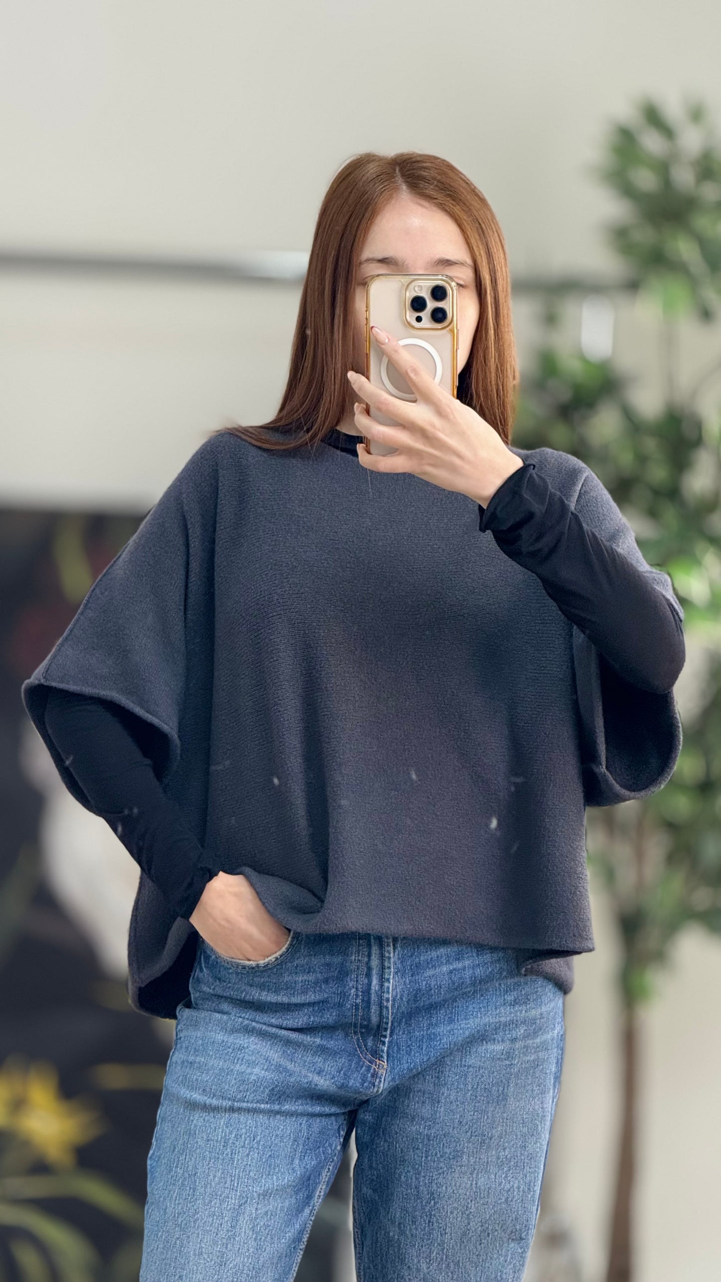 Maglione Manica Tre Quarti