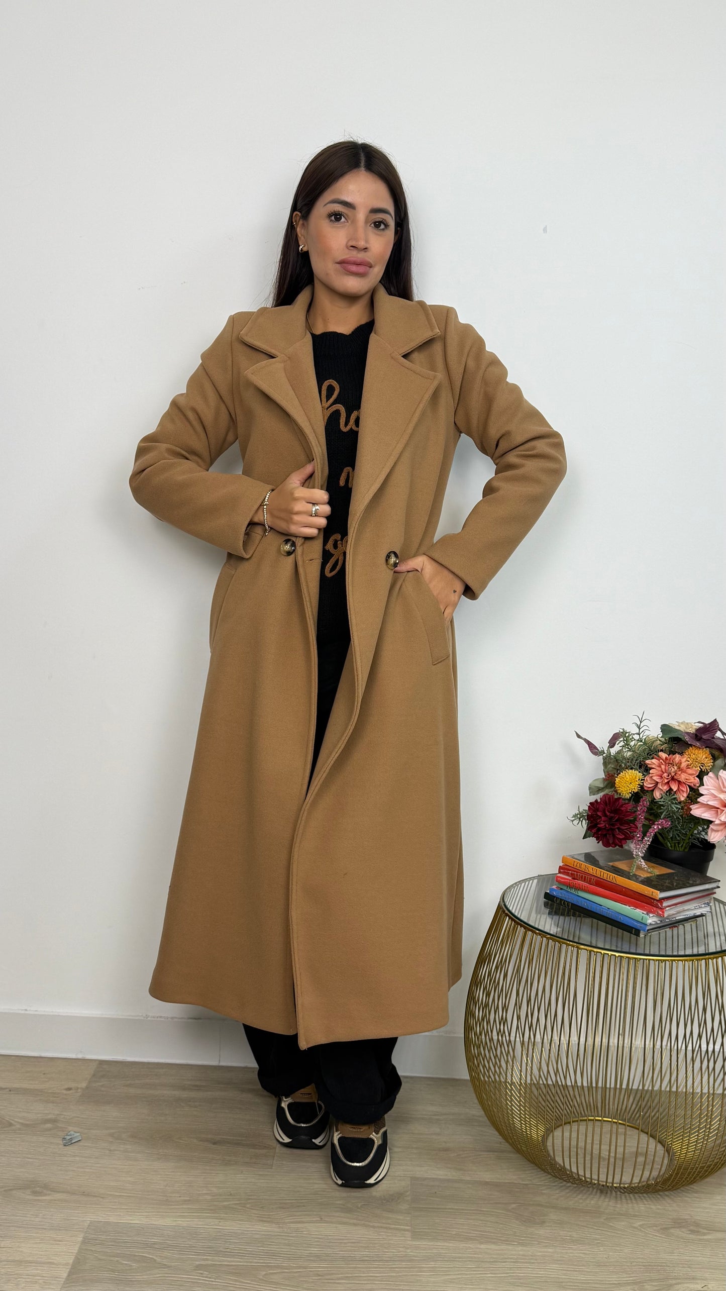 Cappotto elegant Bow