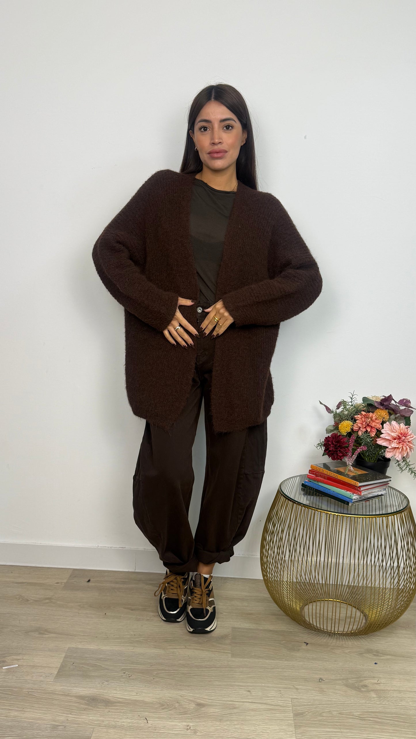 Jeans Palazzo Brown