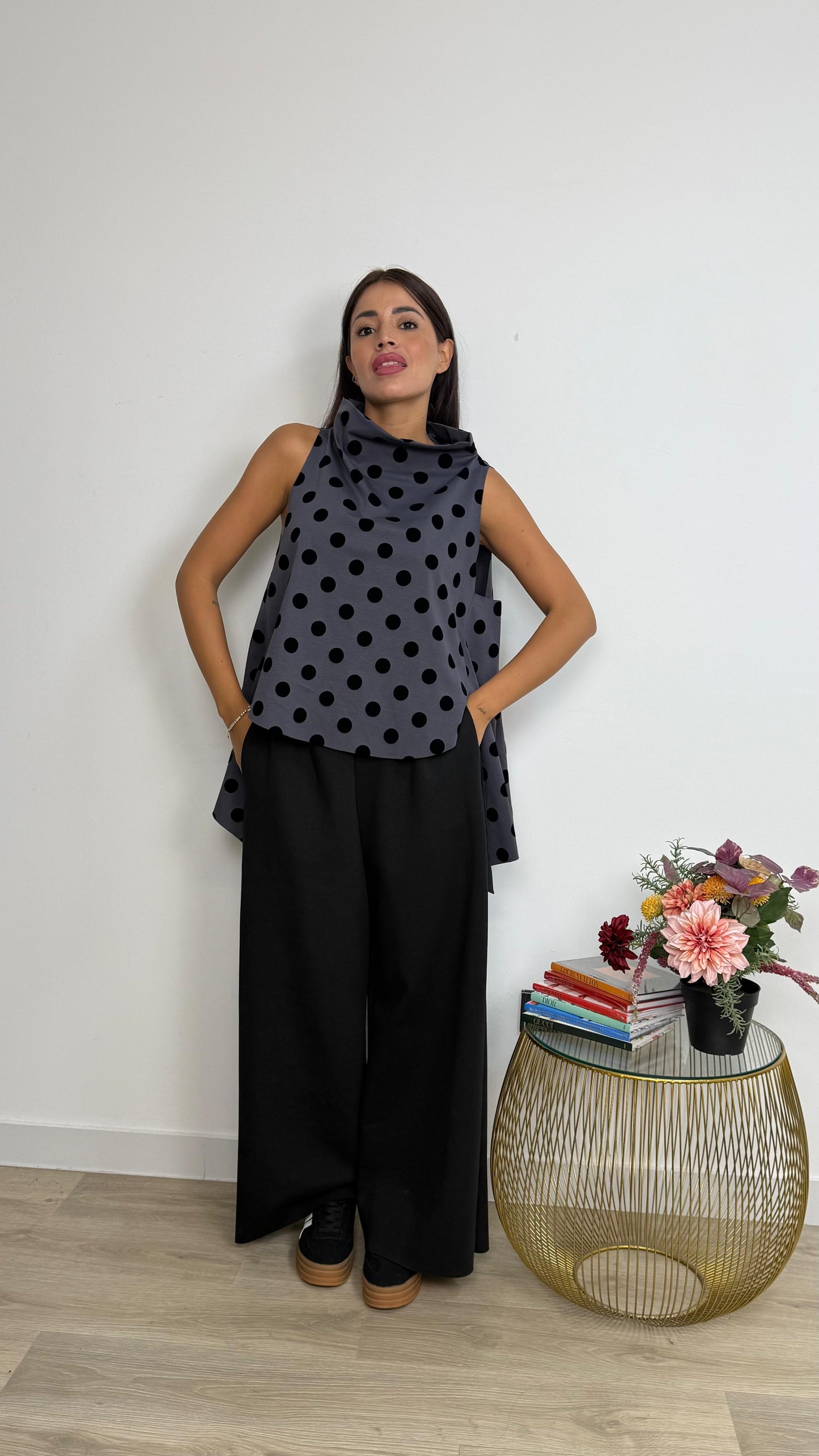 Gilet con palline di Wendy Trendy