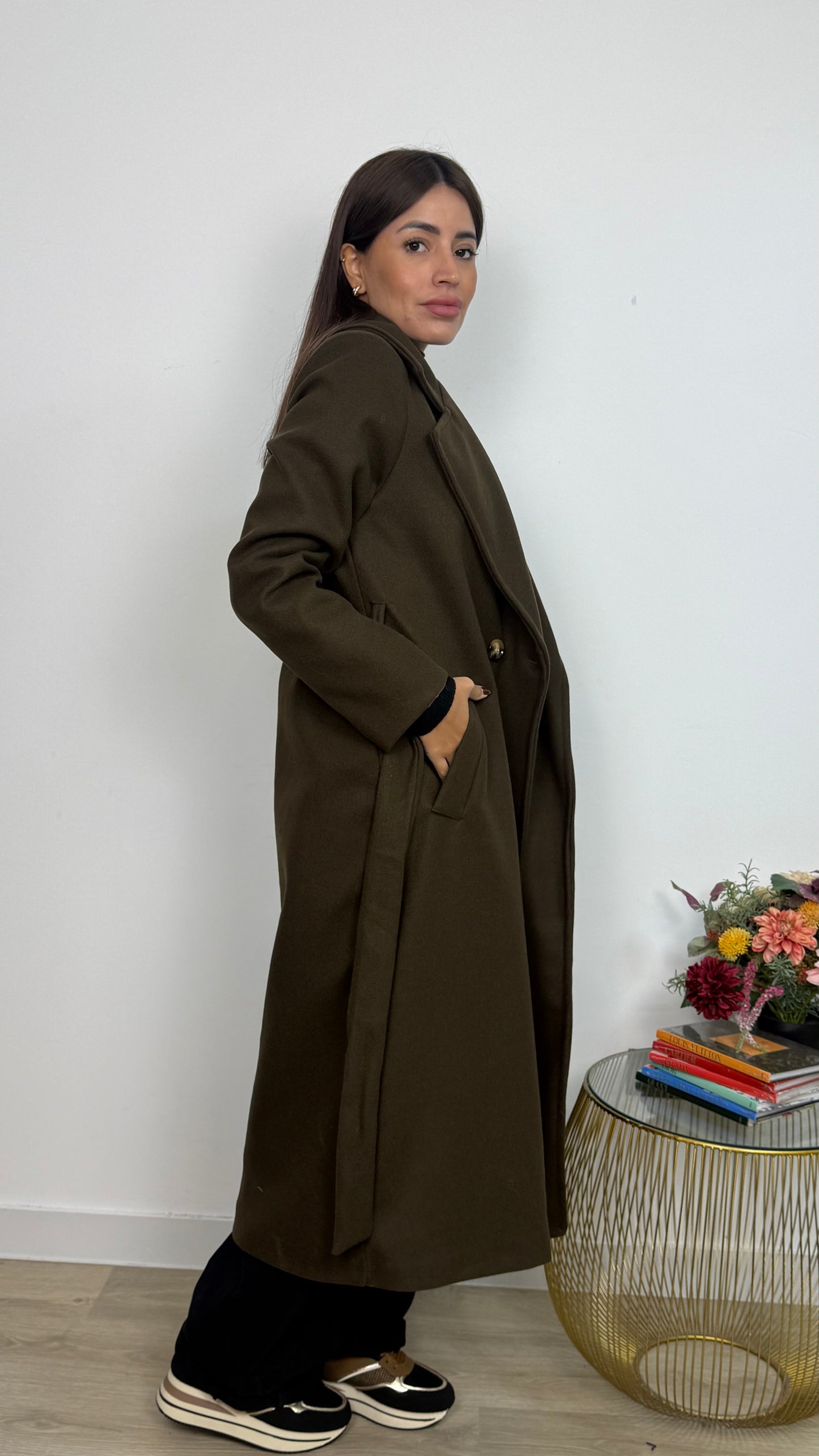 Cappotto elegant Bow