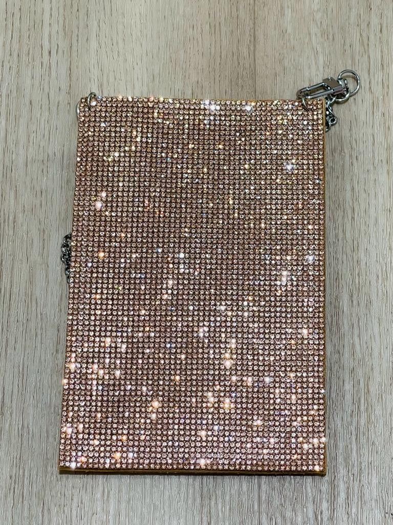 Tracolla portacellulare con strass