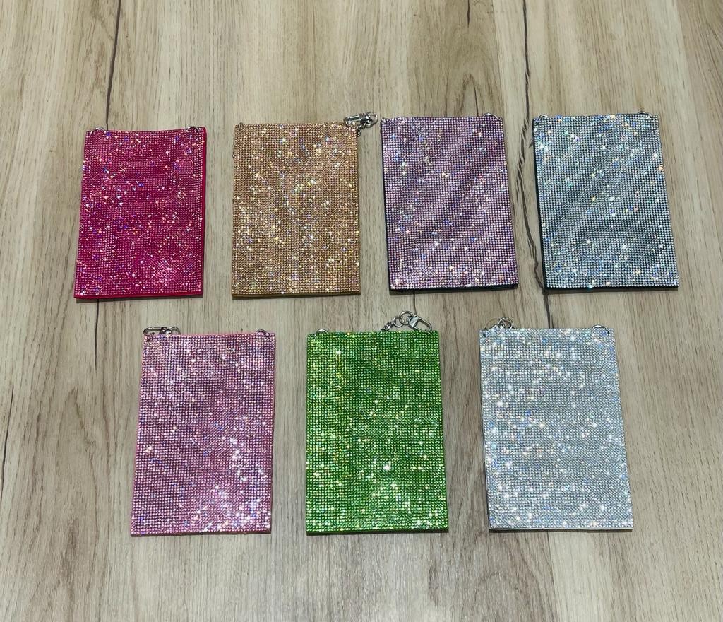 Tracolla portacellulare con strass