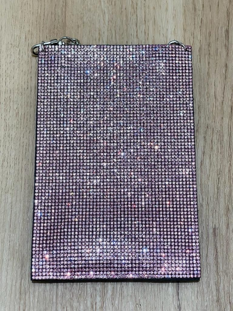 Tracolla portacellulare con strass
