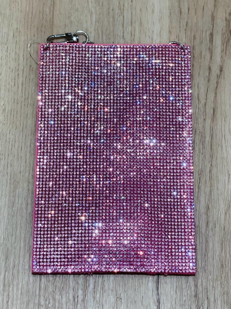 Tracolla portacellulare con strass
