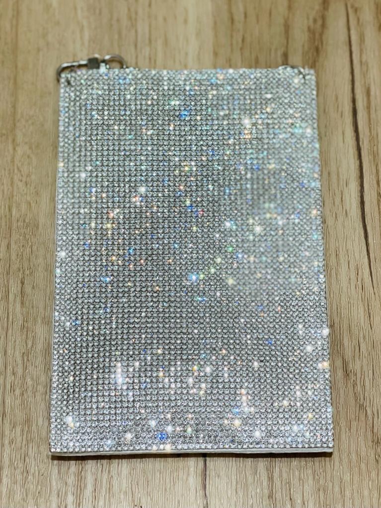 Tracolla portacellulare con strass