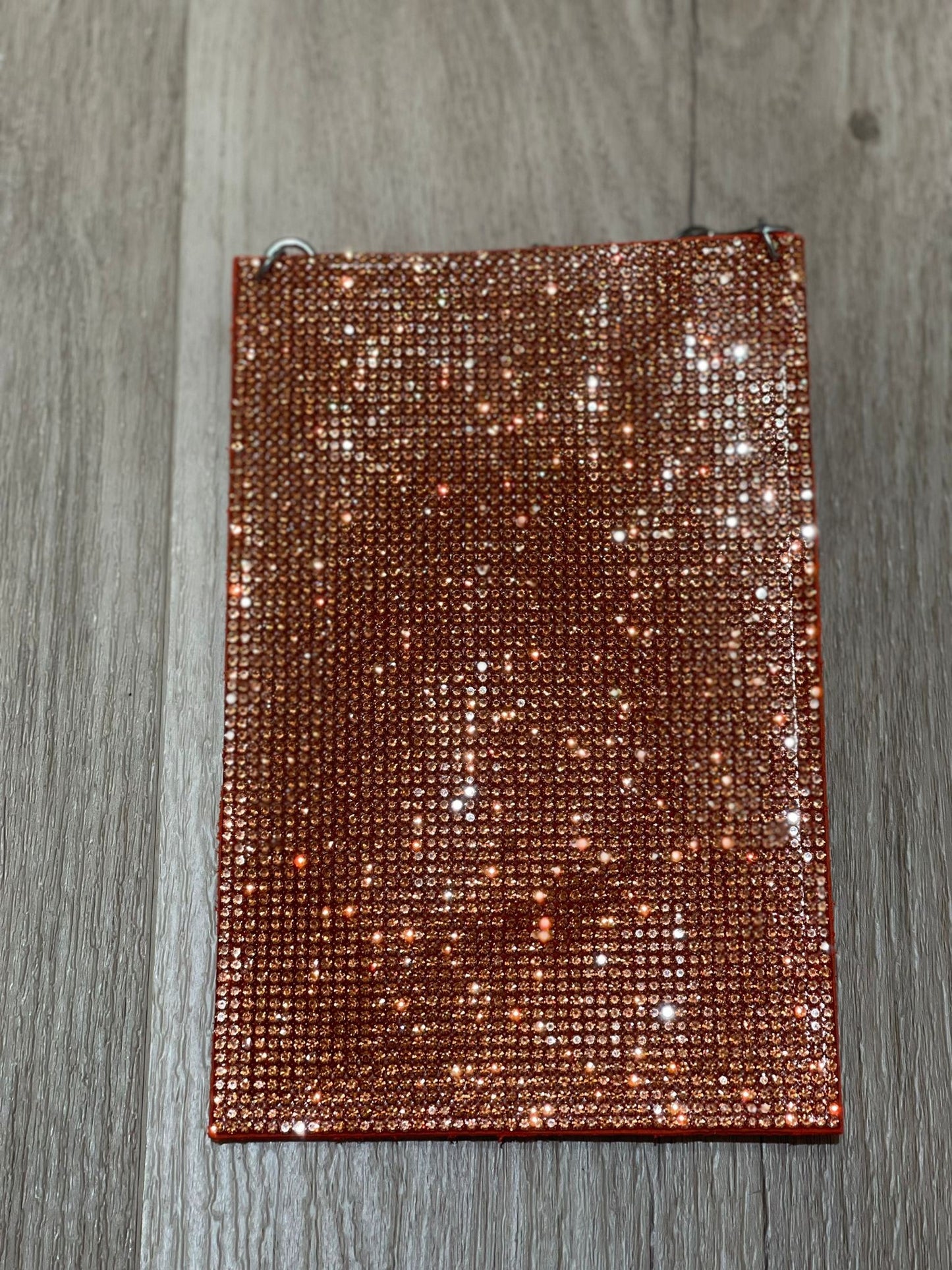 Tracolla portacellulare con strass