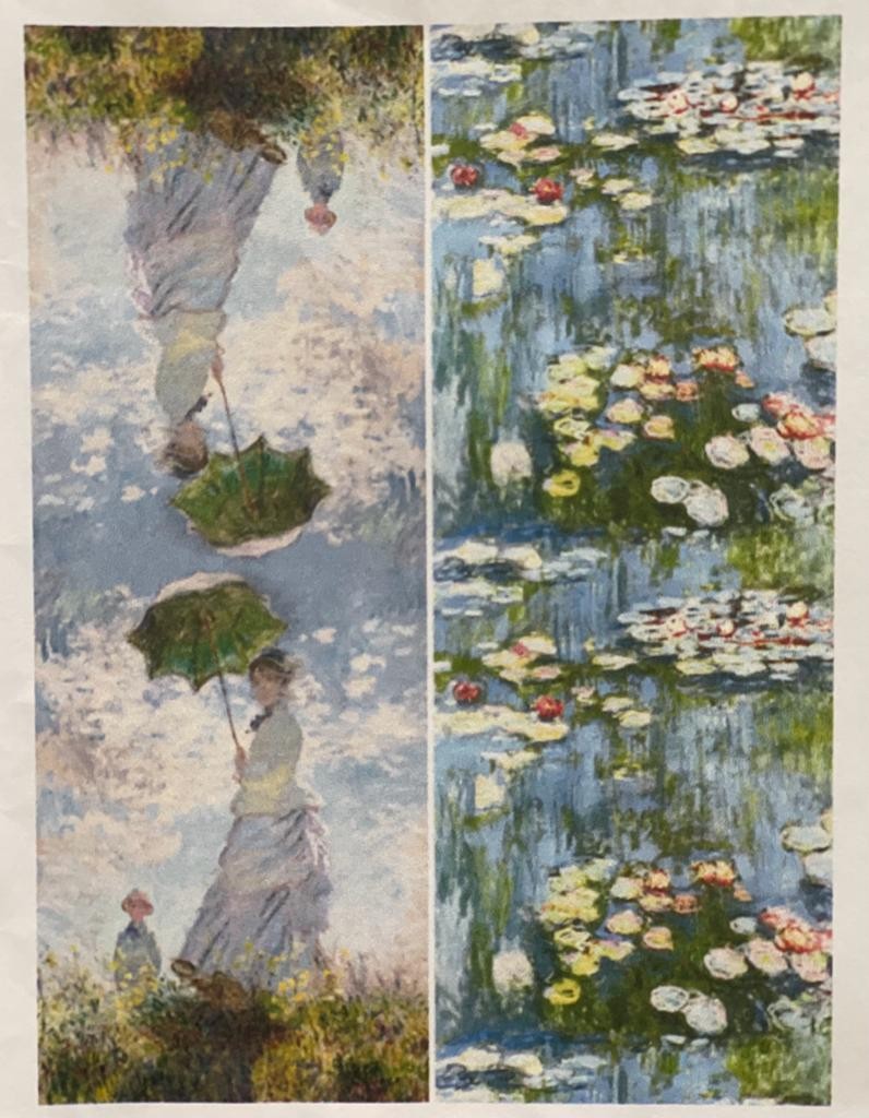 Foulard in viscosa bi-fantasia