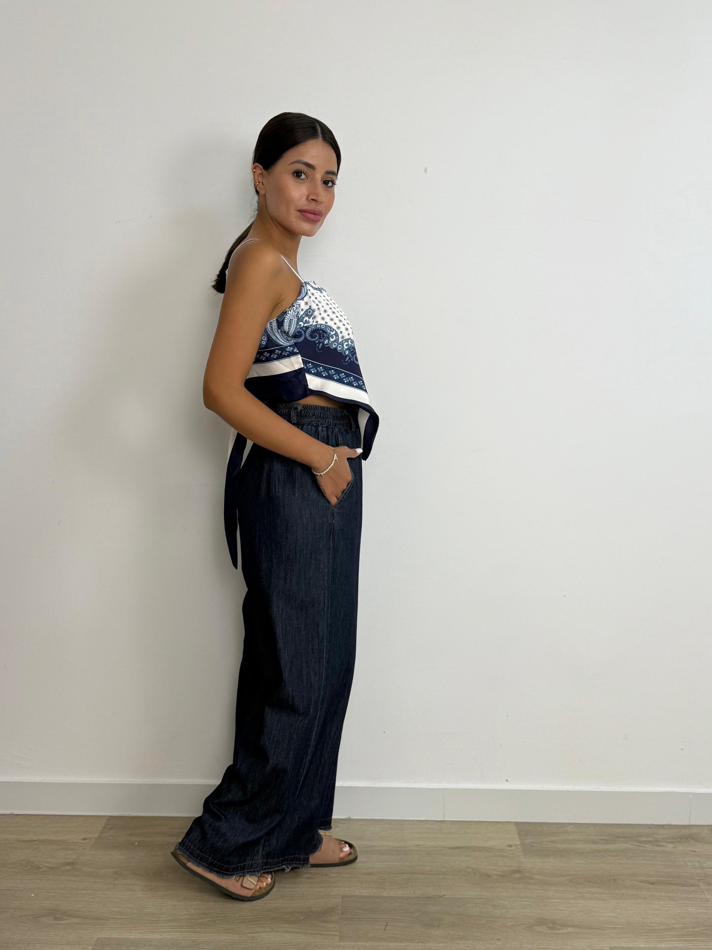 Pantagonna denim estivo