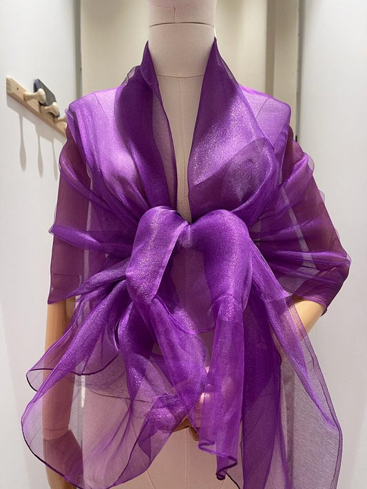 Stola lurex in seta
