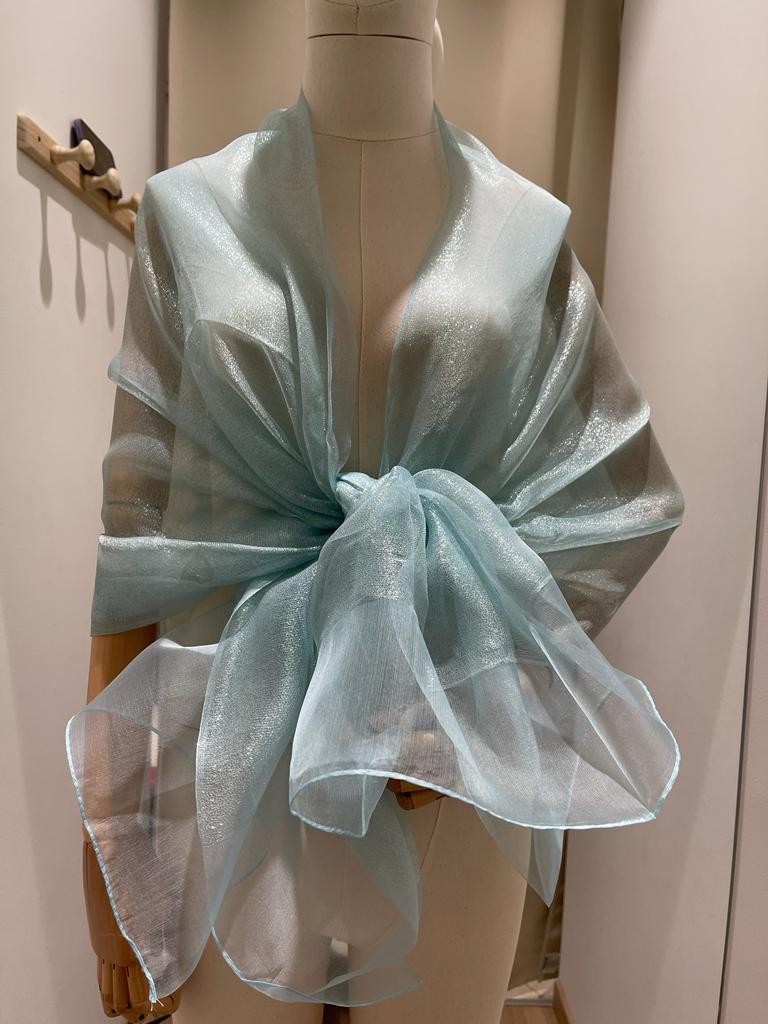Stola lurex in seta