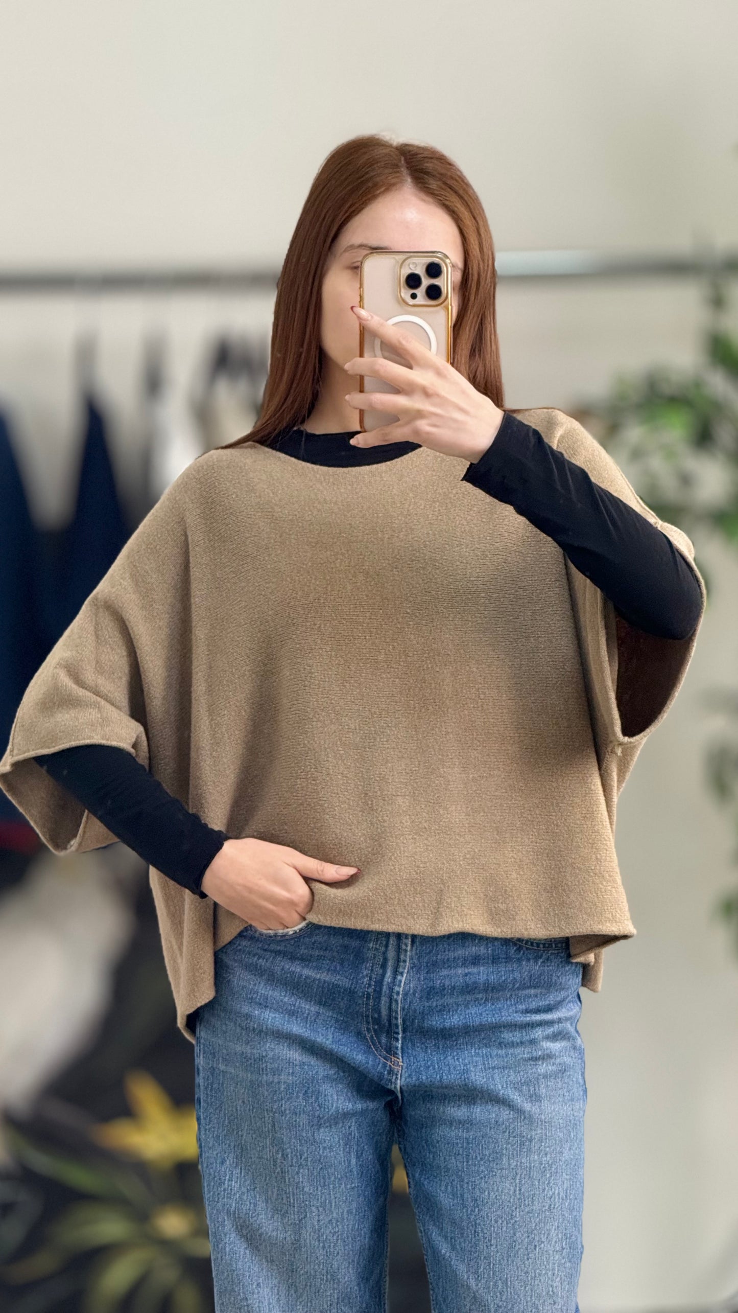 Maglione Manica Tre Quarti