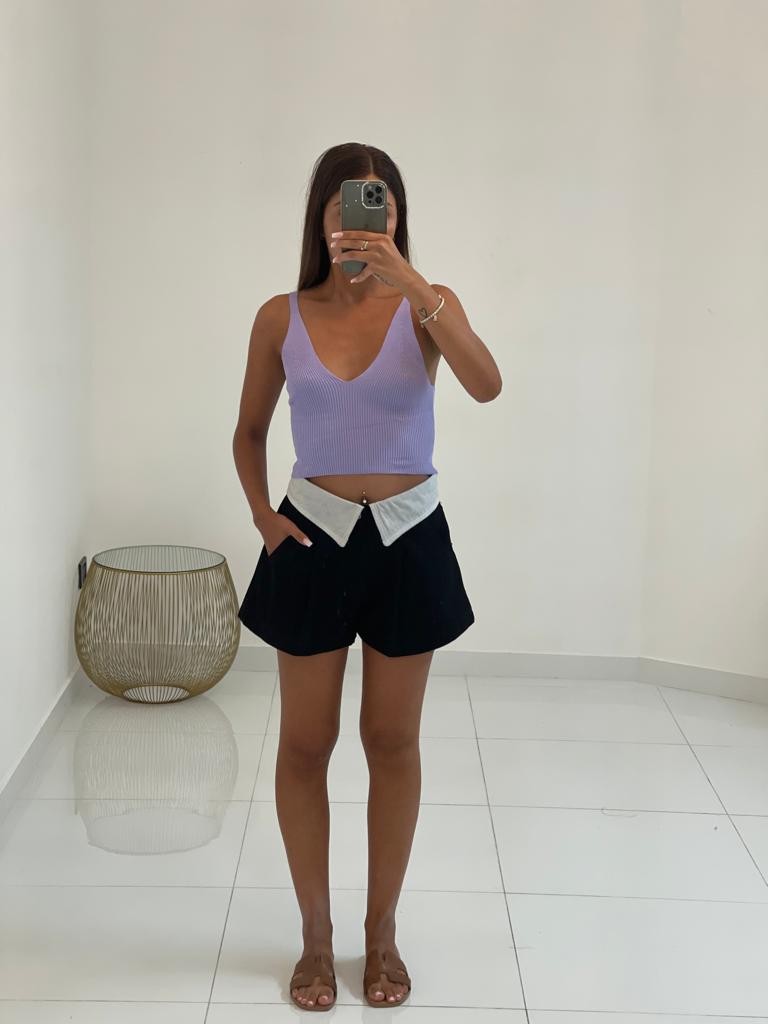 Top scollo V