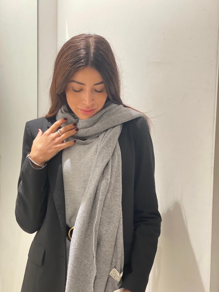 Sciarpa misto cashmere
