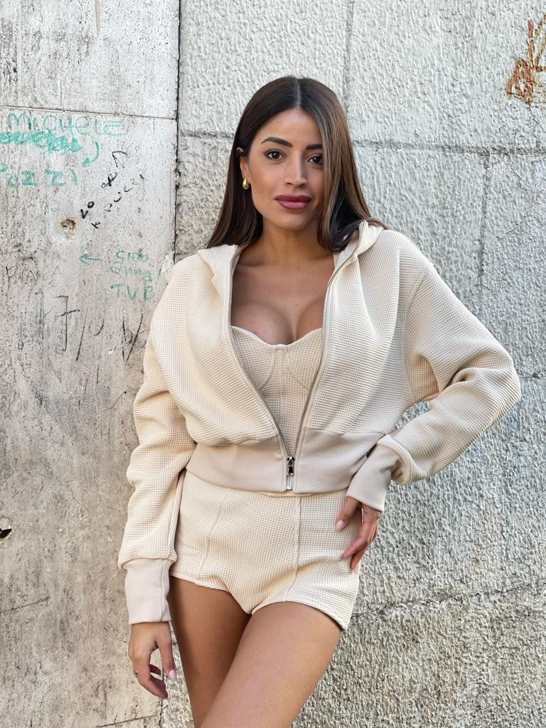Giacca con zip Lumina