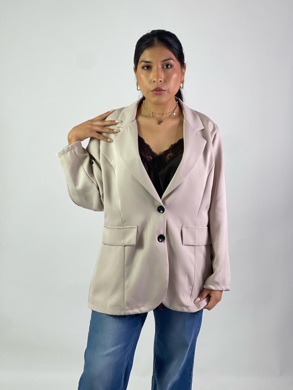 Blazer basic curvy