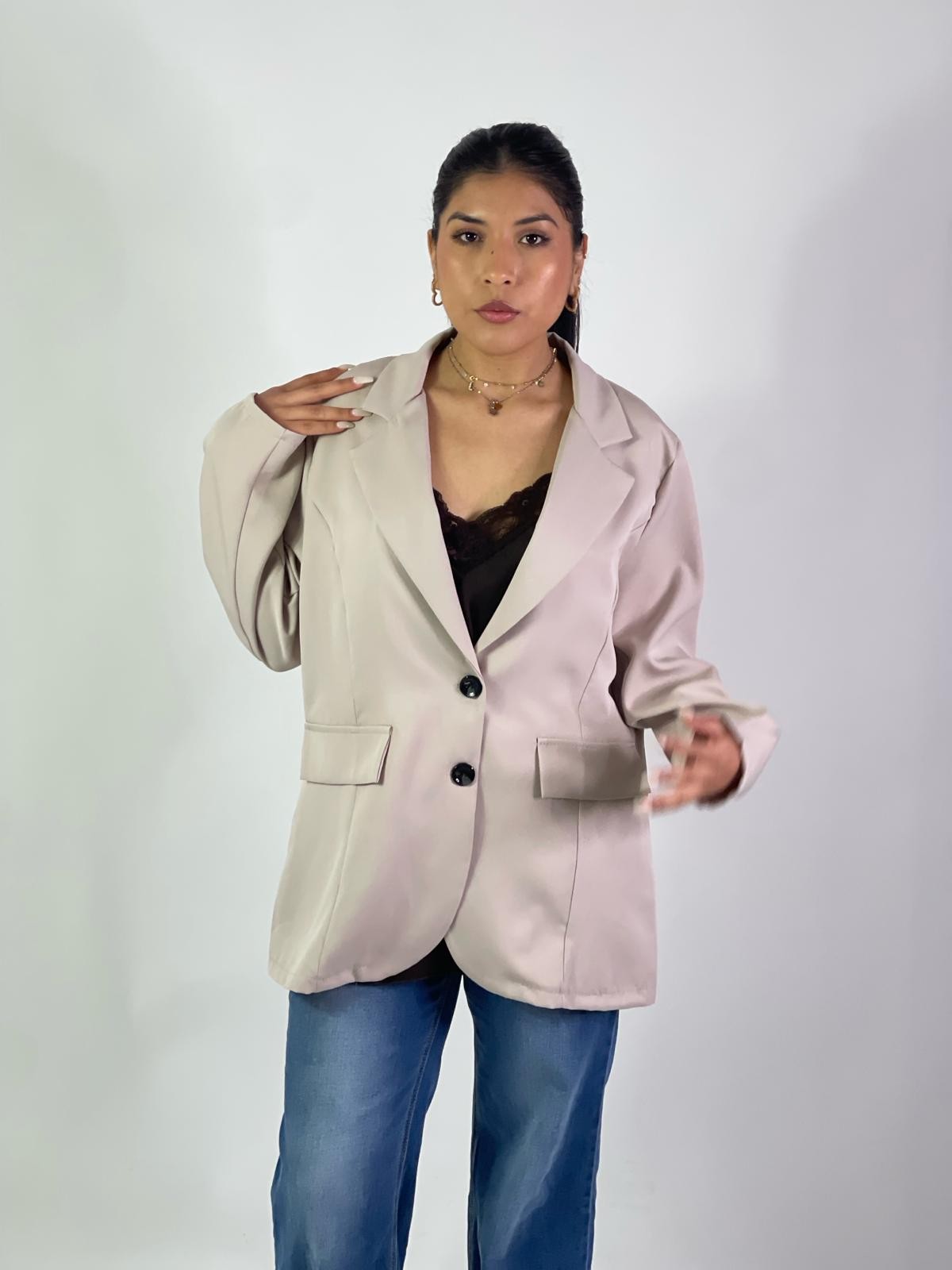 Blazer basic curvy