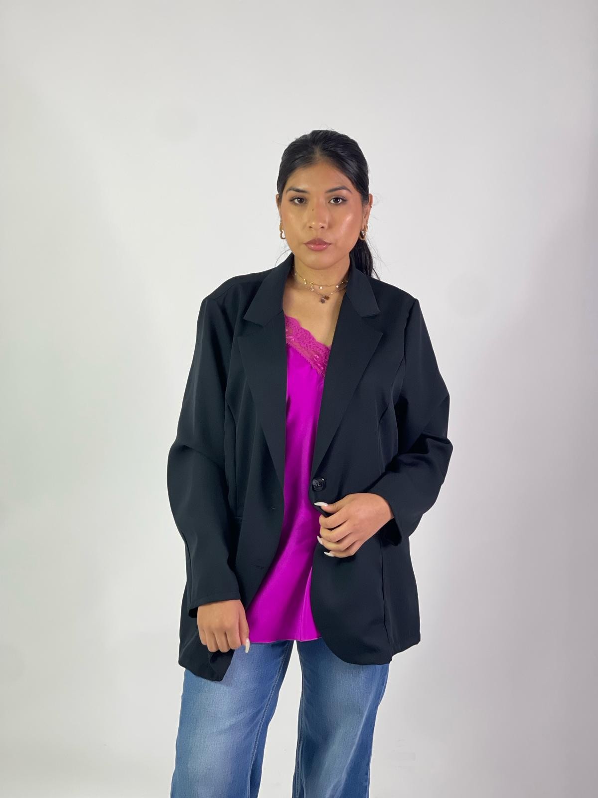Blazer basic curvy