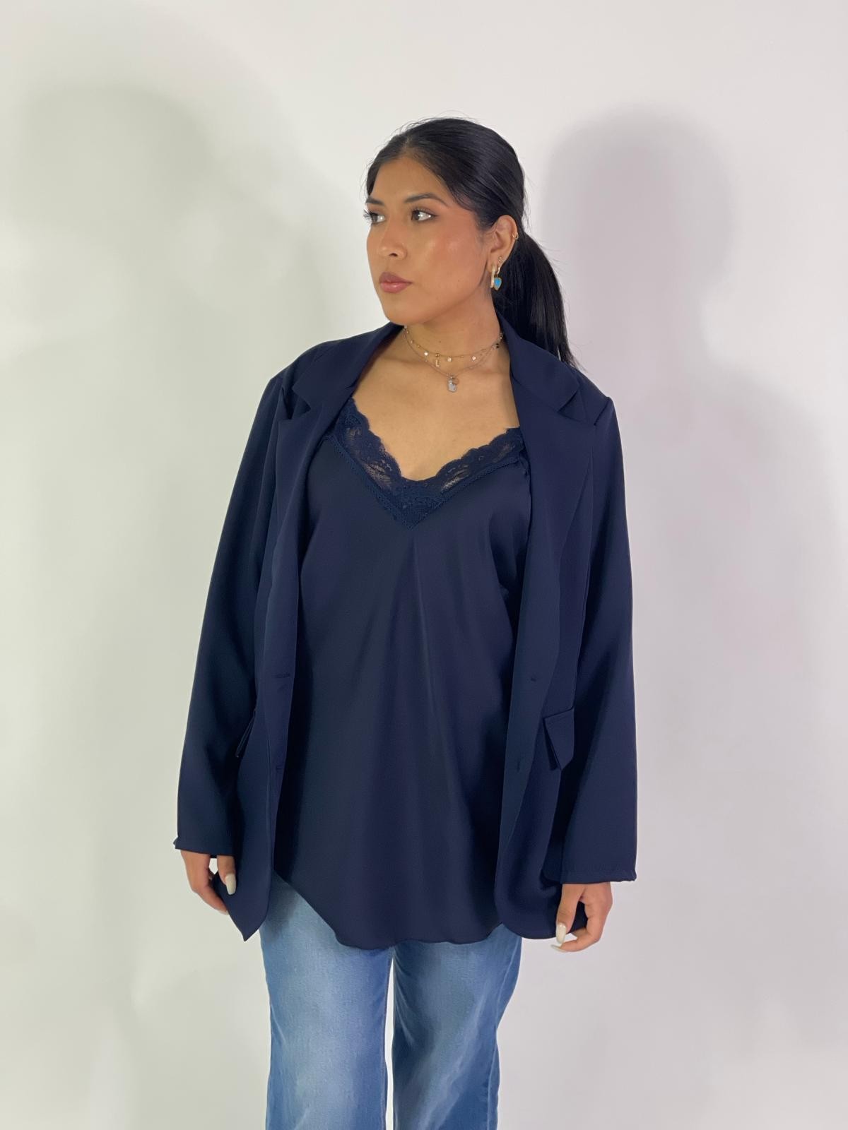 Blazer basic curvy