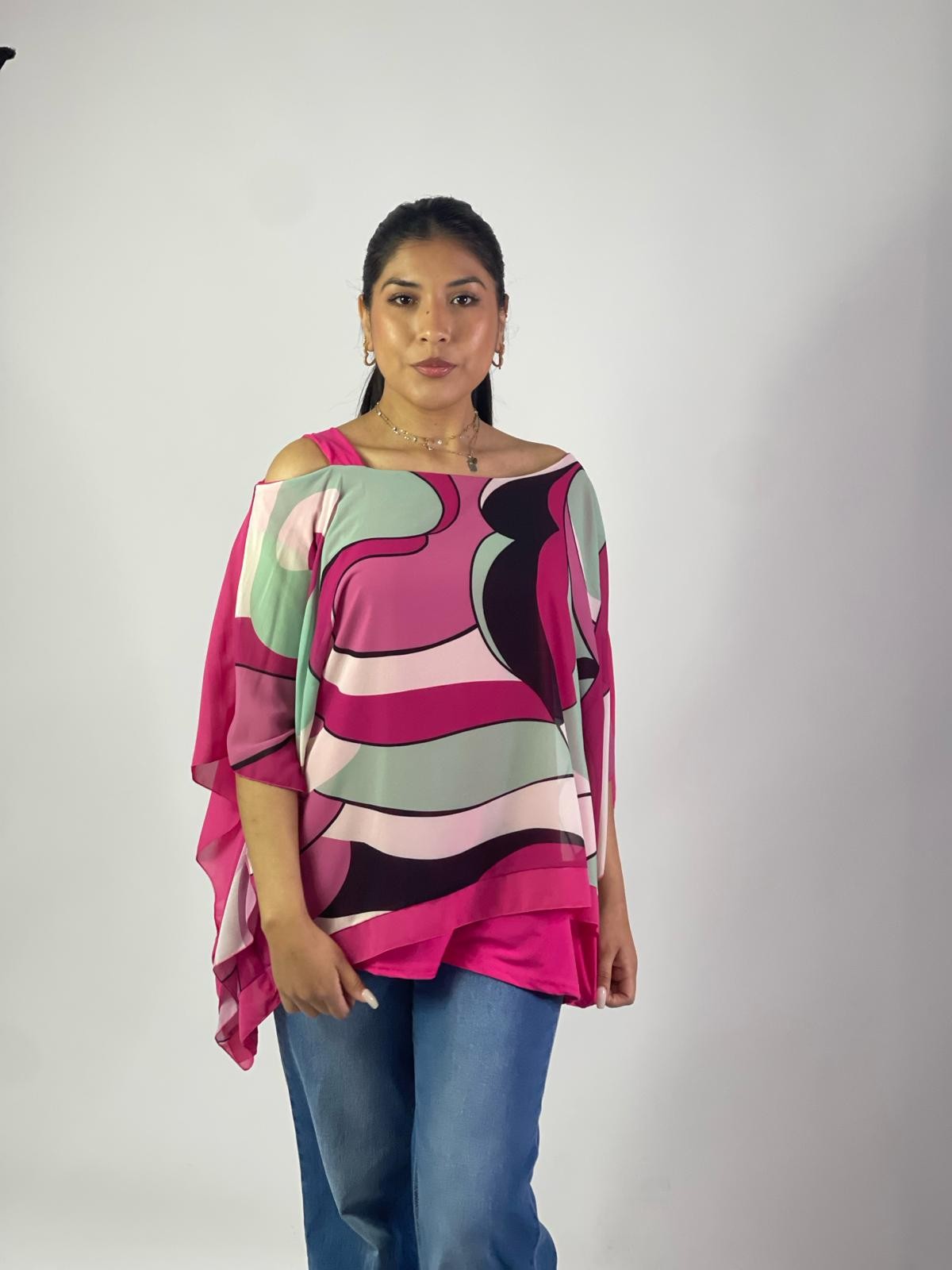 Maglia manica pippistello over