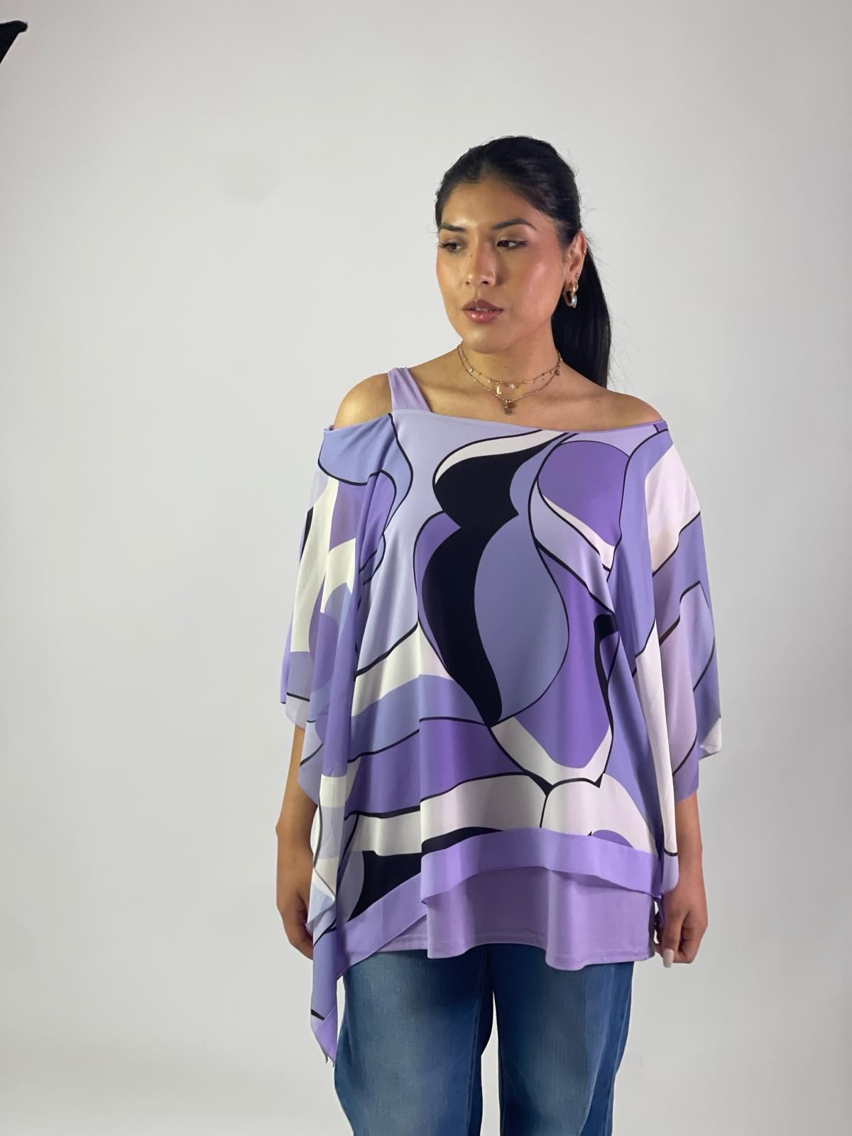 Maglia manica pippistello over