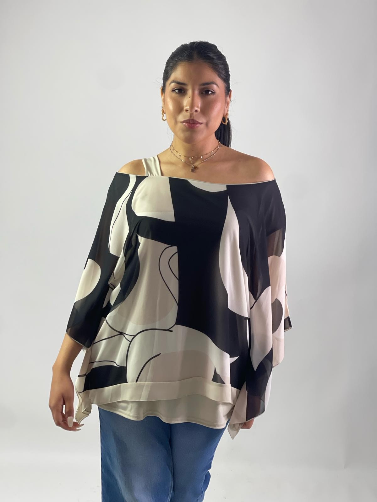 Maglia manica pippistello over