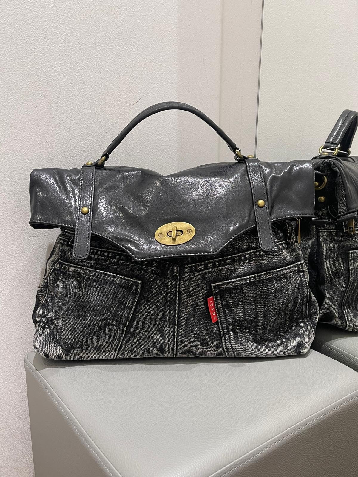 Borsa in jeans old school