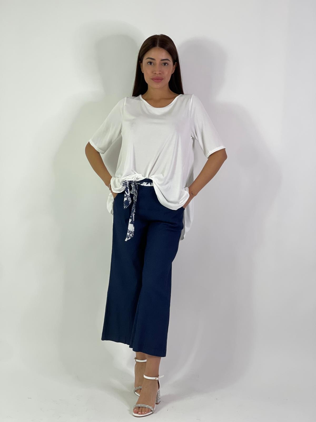 Pantalone corto denim