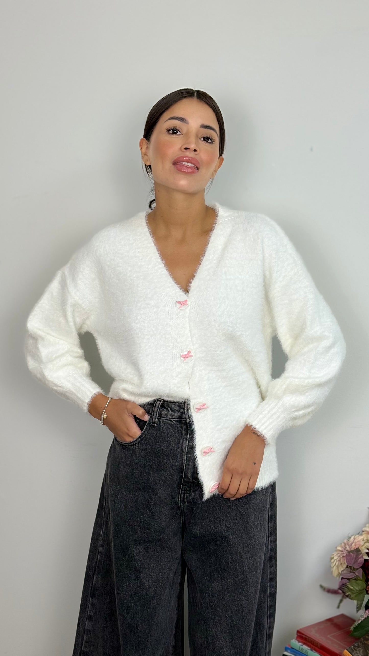 Cardigan Peluche