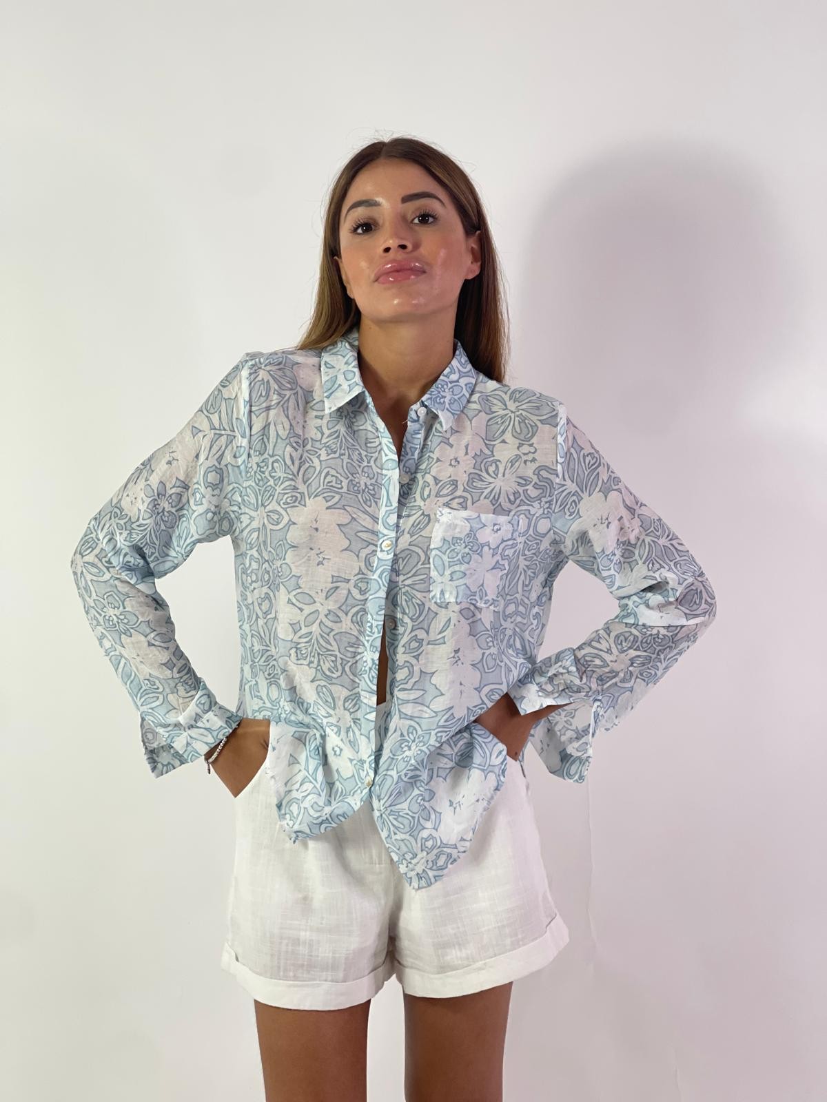 Camicia stile ceramica