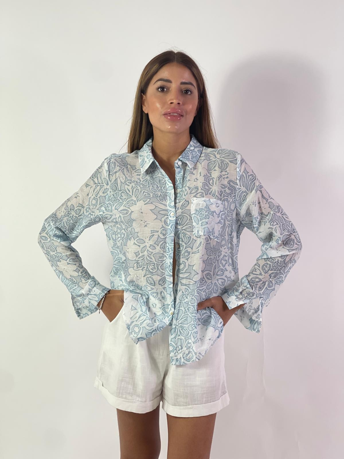 Camicia stile ceramica