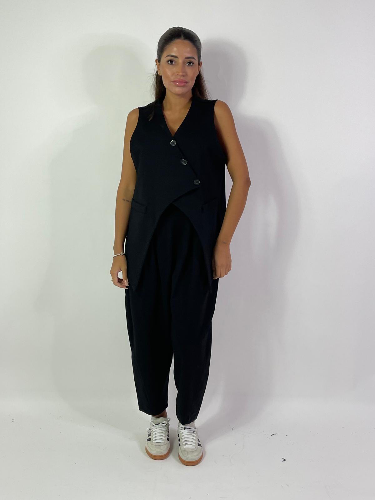 Pantalone a palloncino con pinces