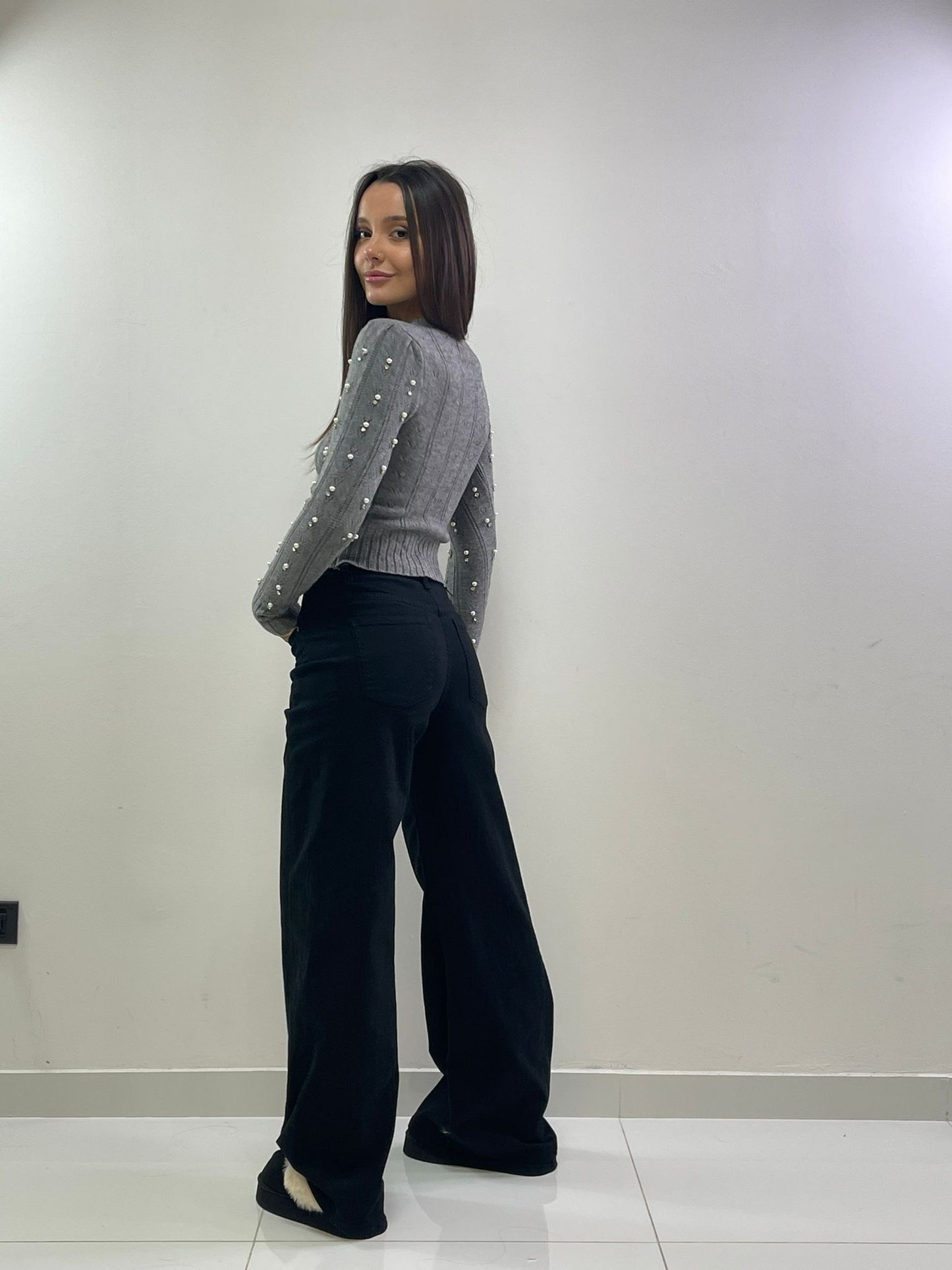 Jeans a palazzo