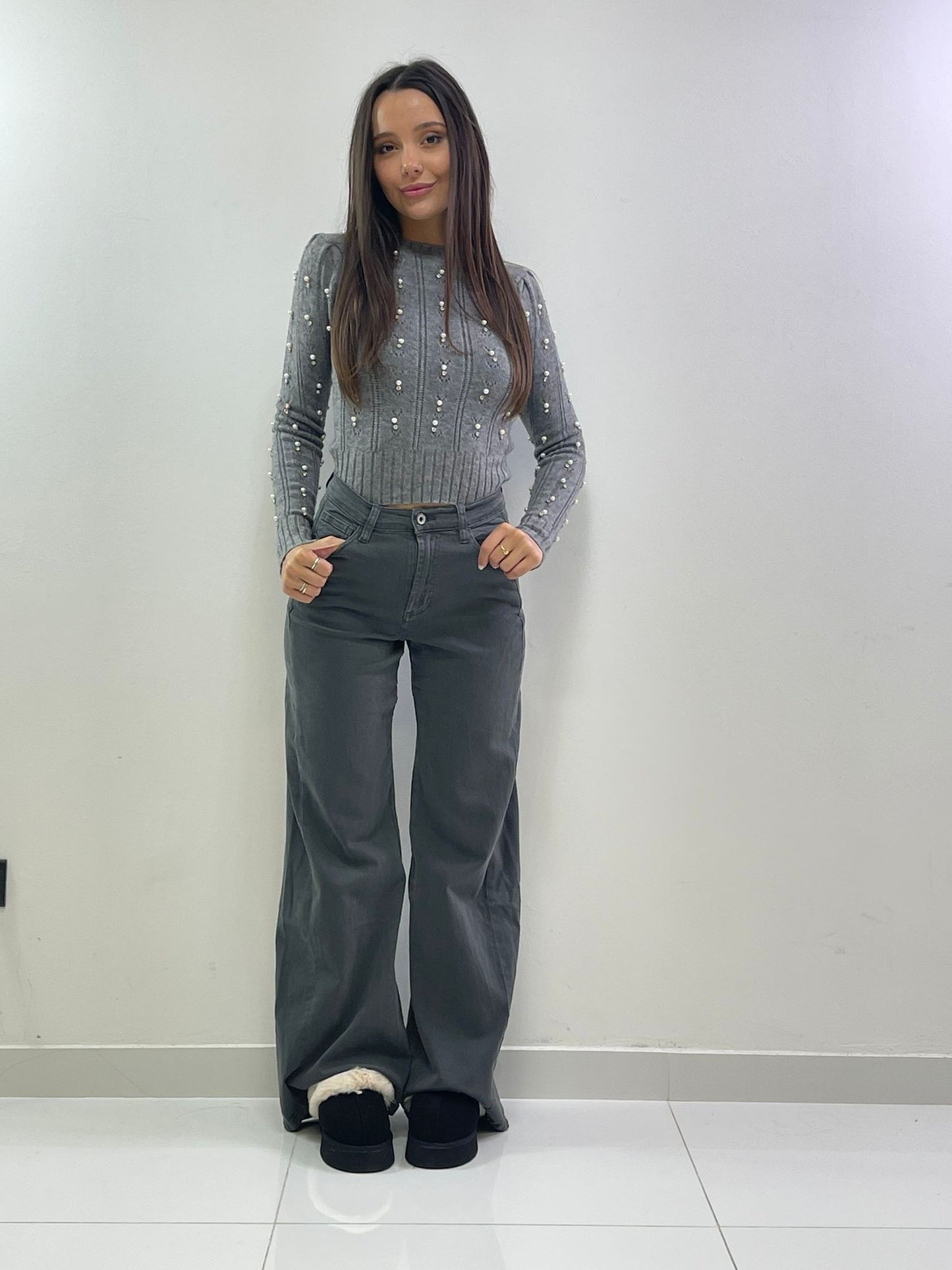 Jeans a palazzo