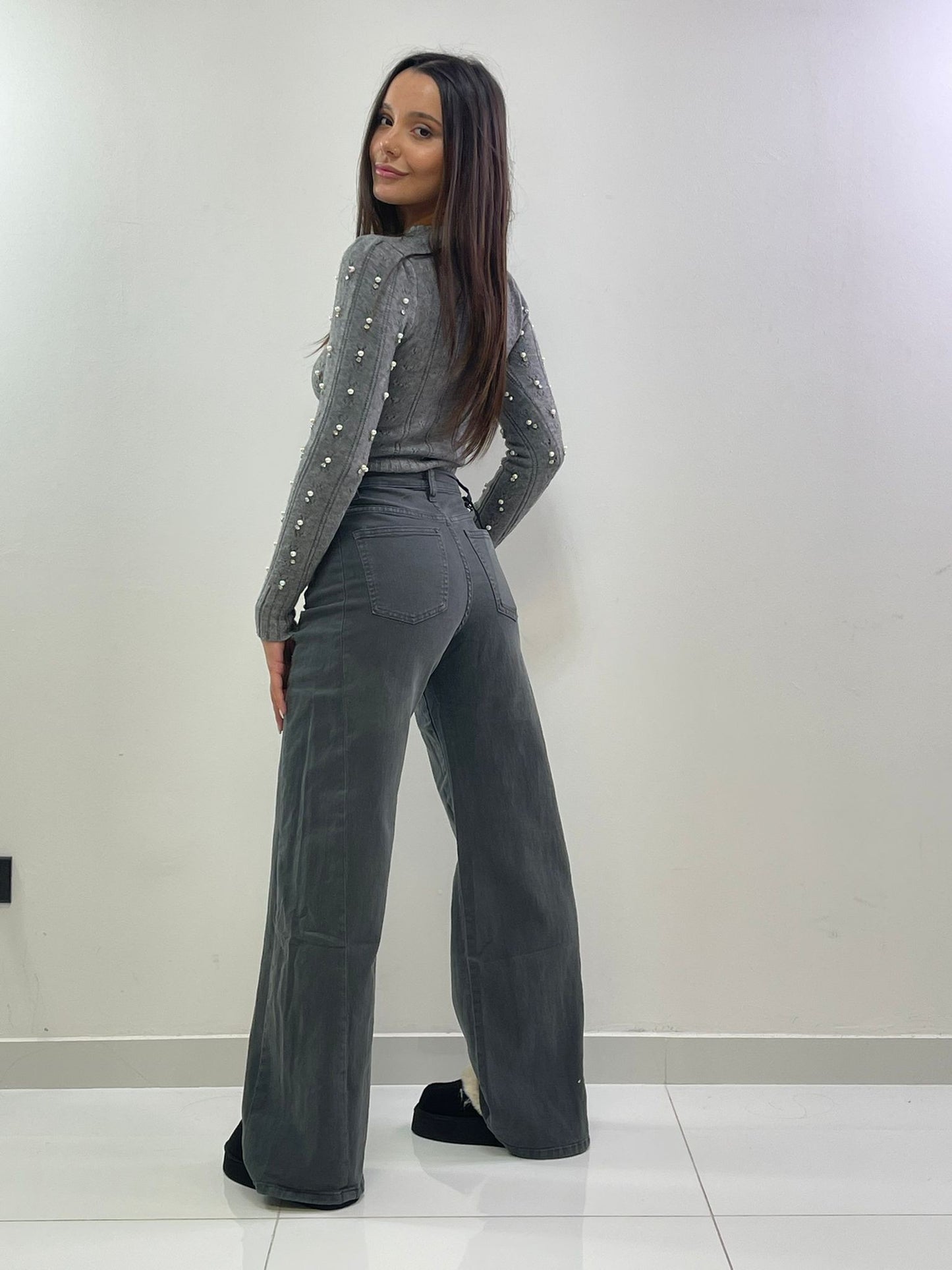 Jeans a palazzo