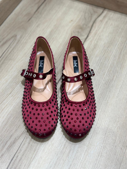 Ballerine con strass
