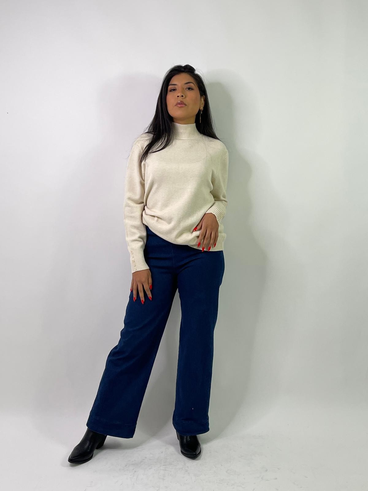 Jeans a palazzo curvy