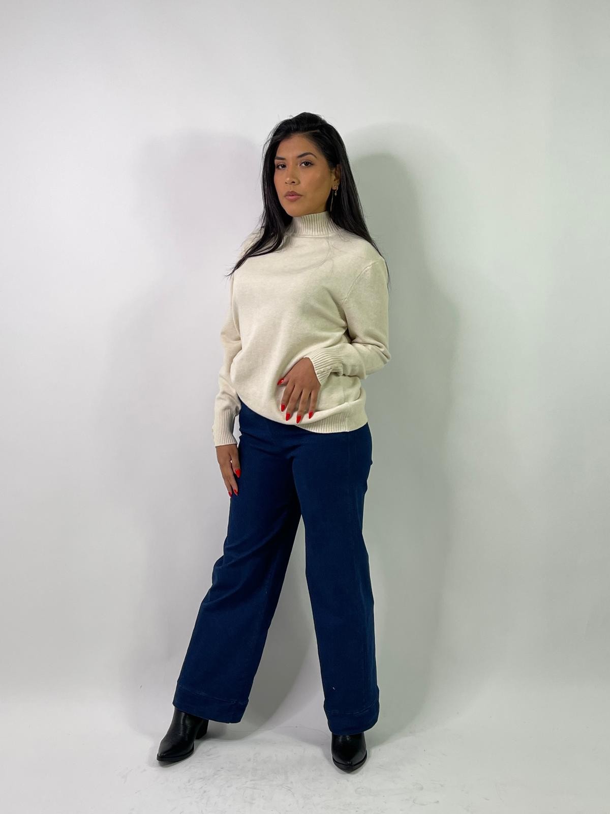 Jeans a palazzo curvy