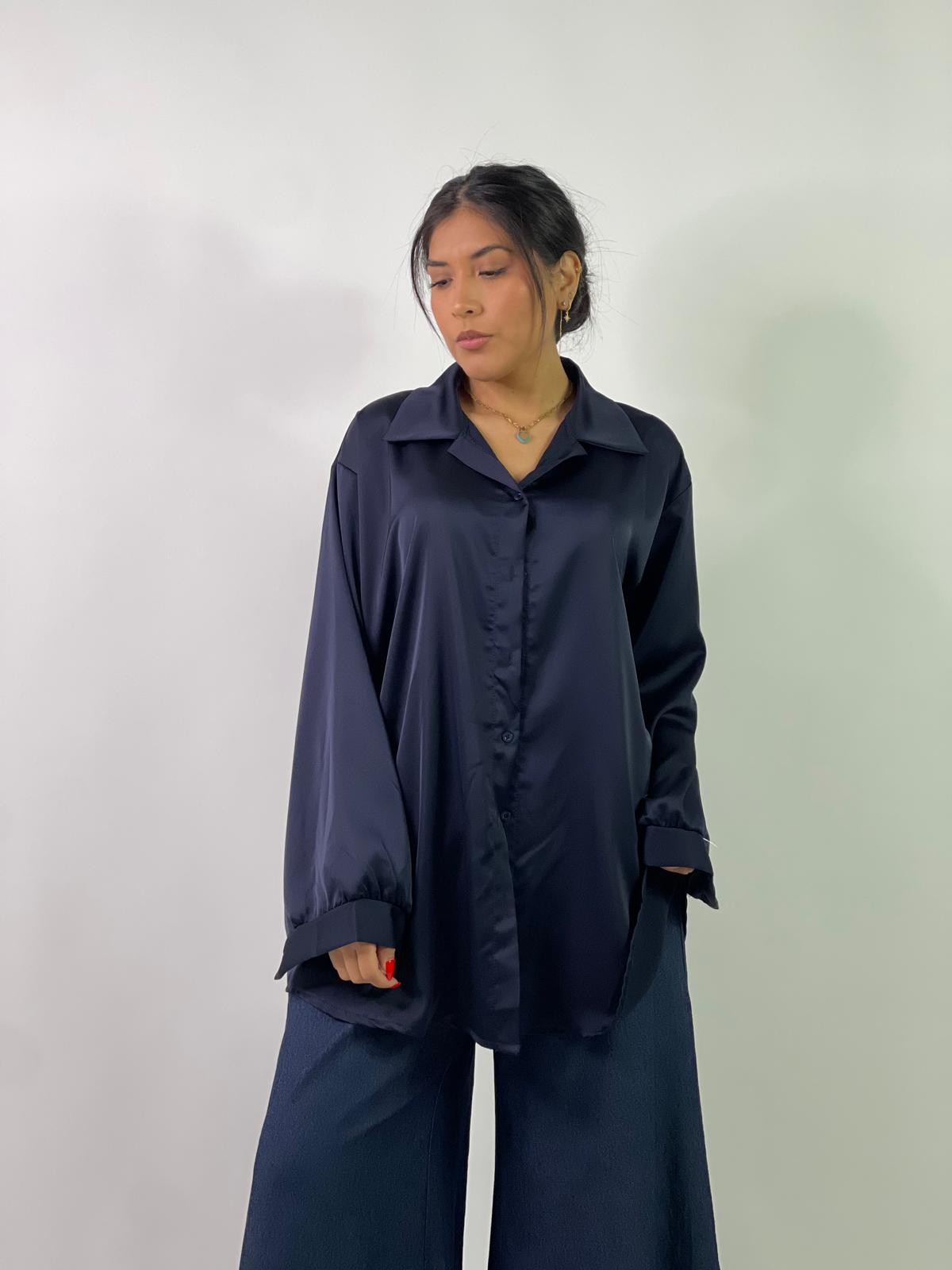 Camicia in raso