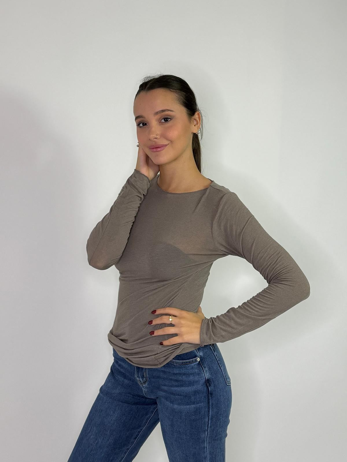 Girocollo cashmere