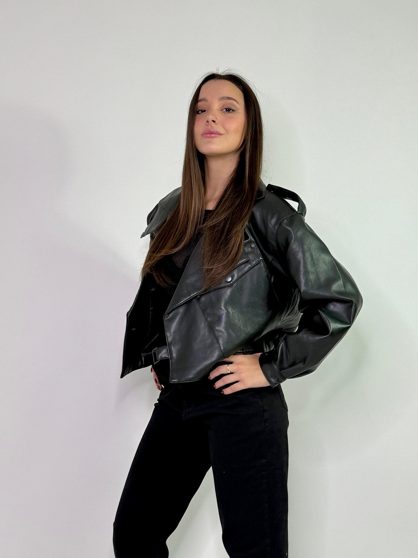 Giacca ecopelle Wendy Trendy