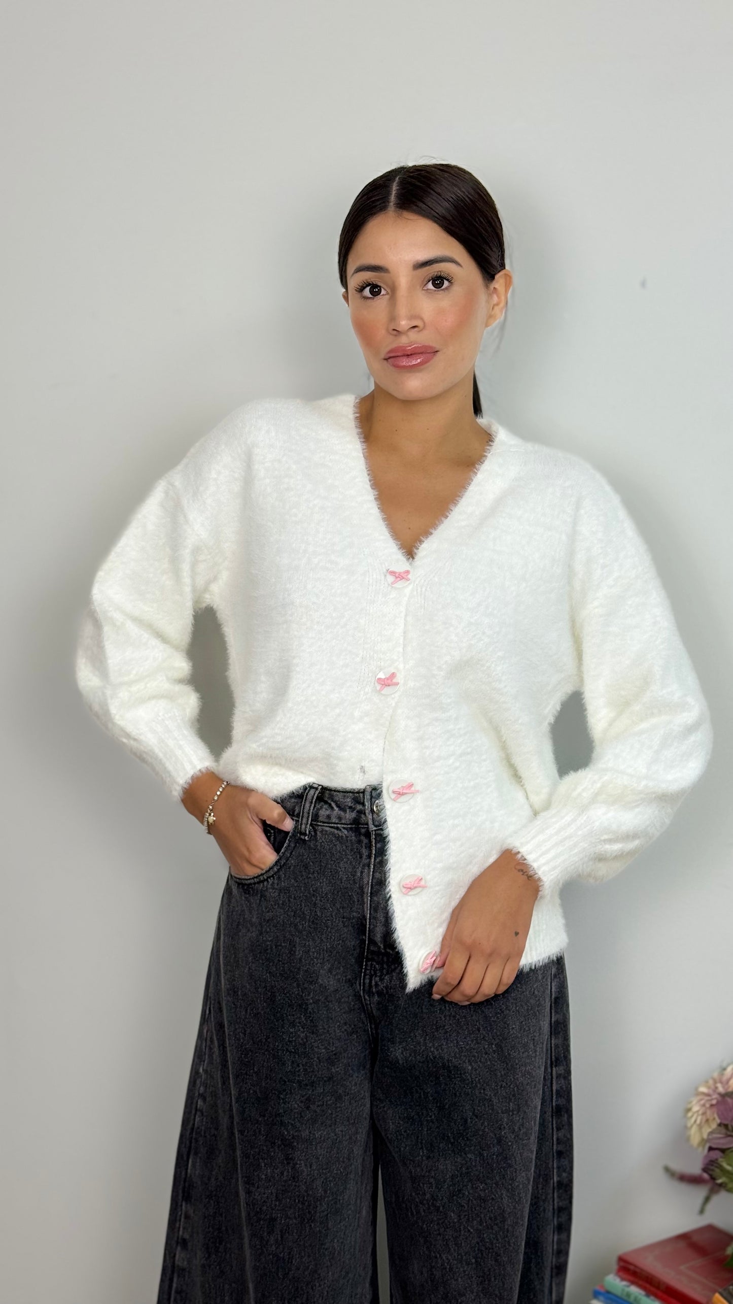 Cardigan Peluche