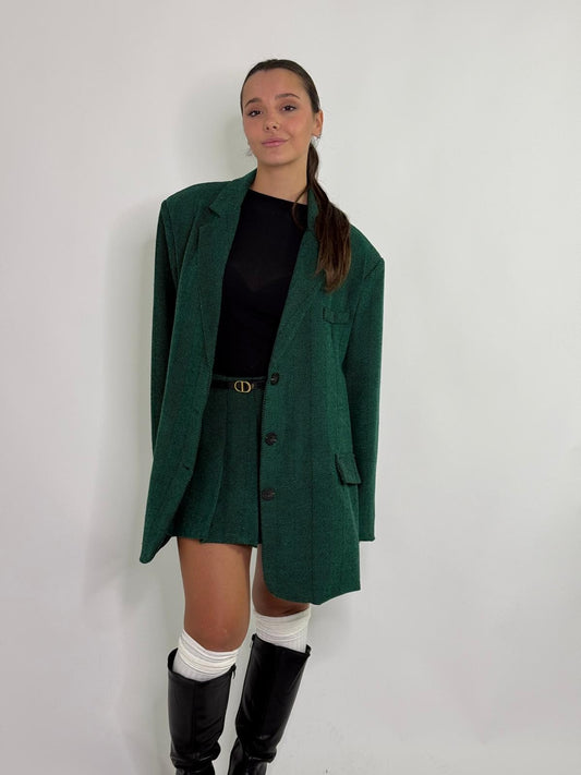 Minigonna plissetato a costine