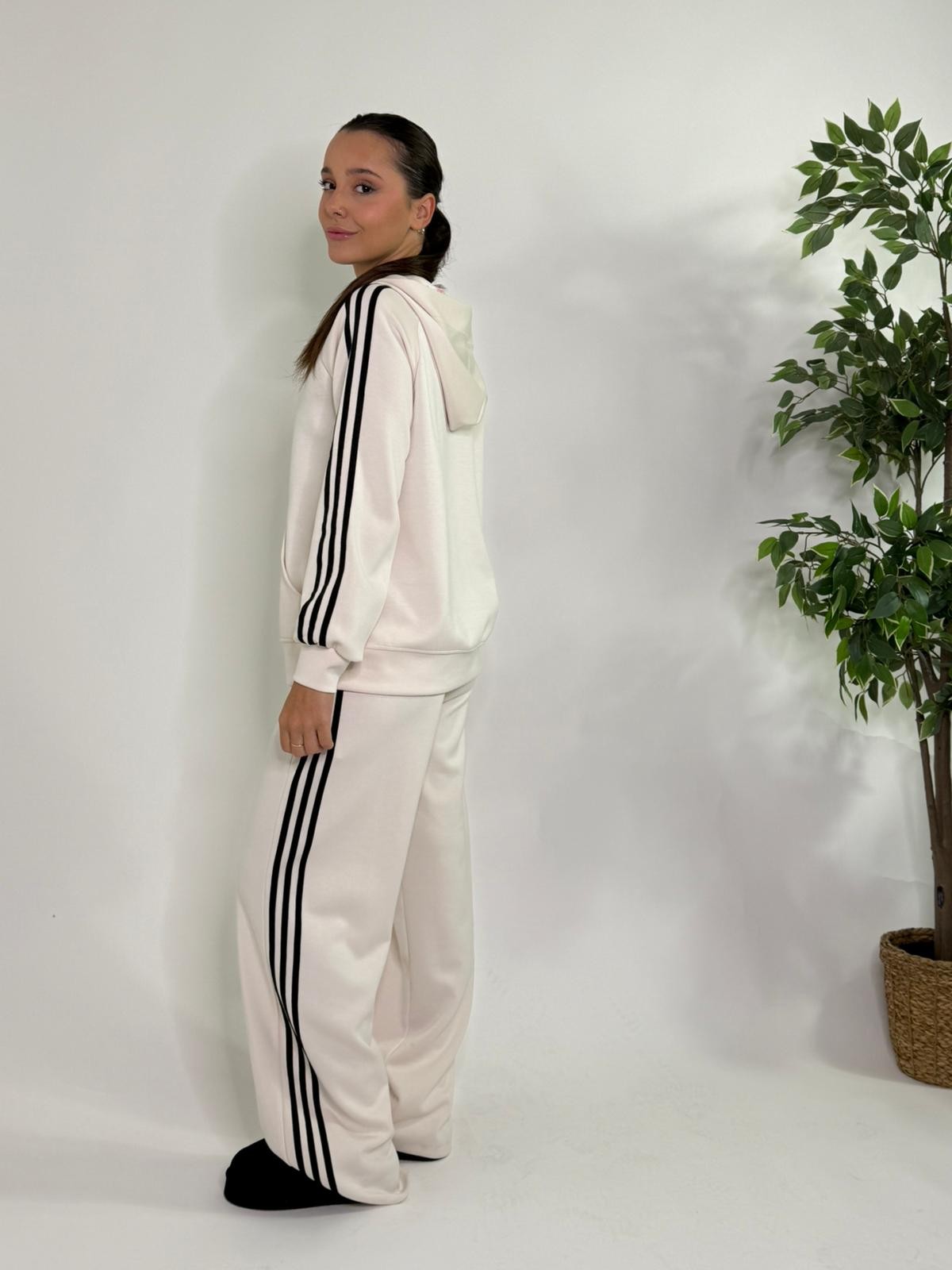 Pantalone tuta a righe