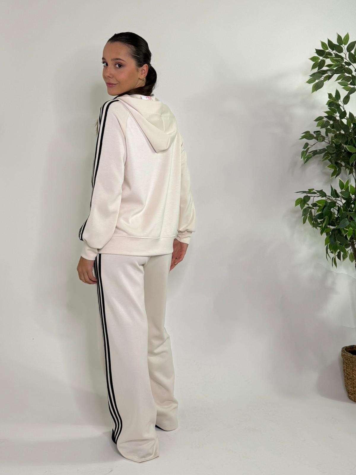Pantalone tuta a righe