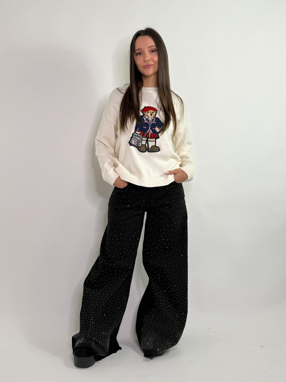 Jeans strass