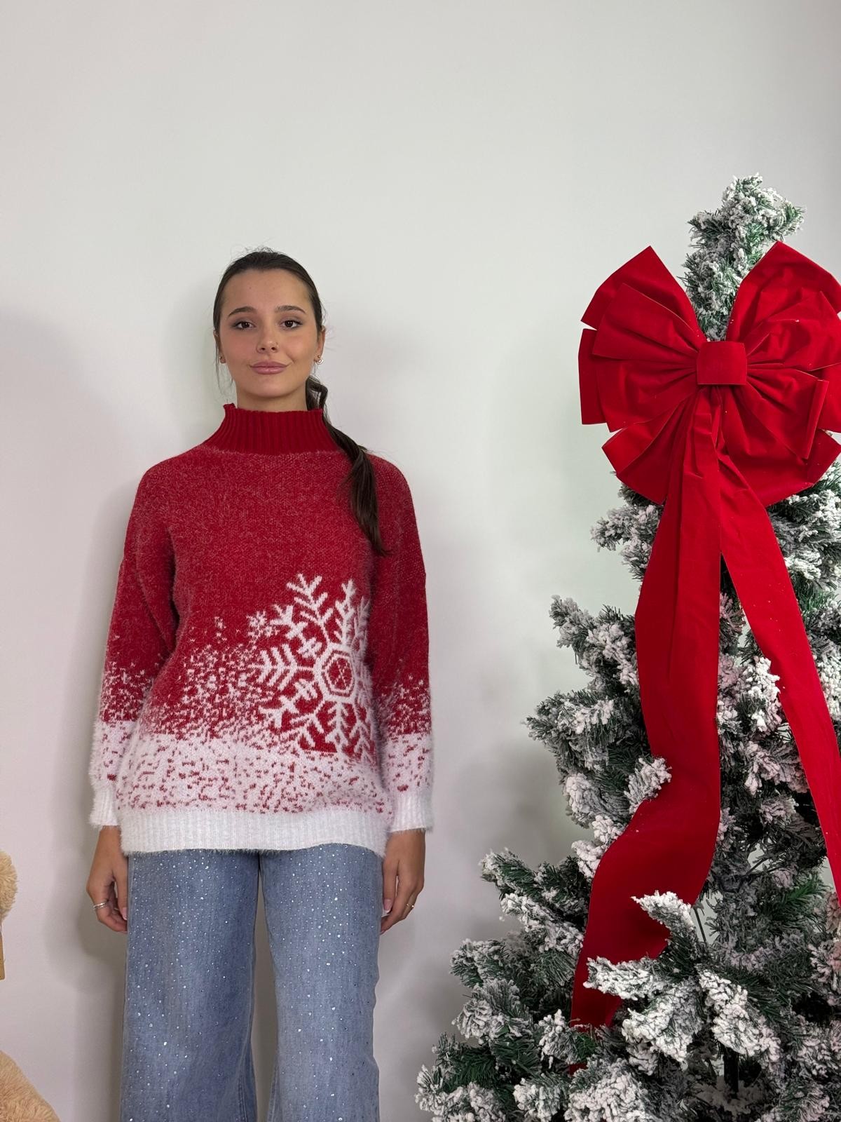 Maglione fiocco di neve
