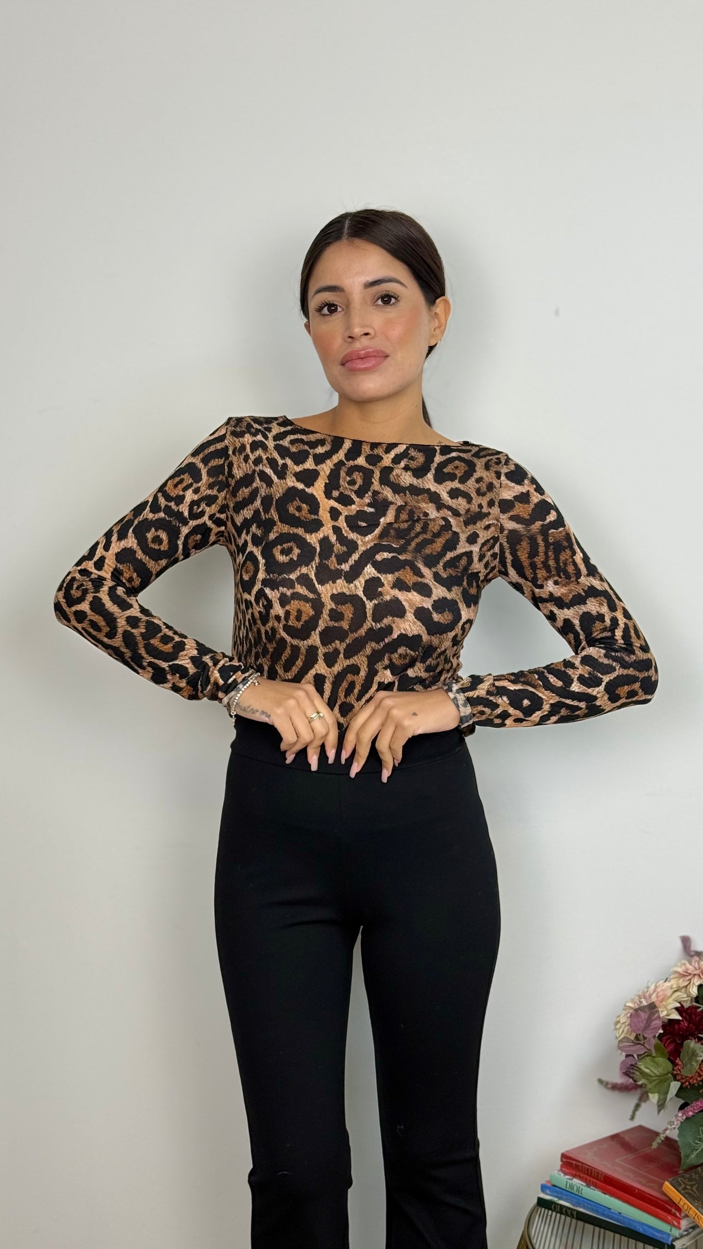 Girocollo Maculato Cashmere