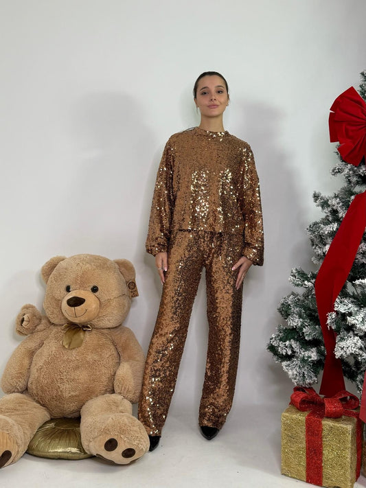 Maglia in paillettes